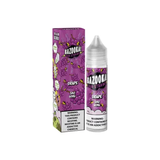 Grape Sour Straws Bazooka 60ml